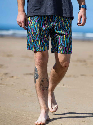 3RD ROCK sustainable adventure, swim and climb shorts made with recycled materials.